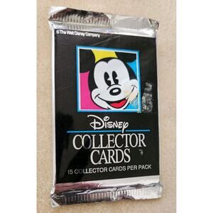 Vintage 1991 Impel Disney Collector Non-Sport Trading Card Unopened Package
